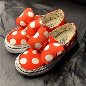 Slip on Minnie Mouse vans